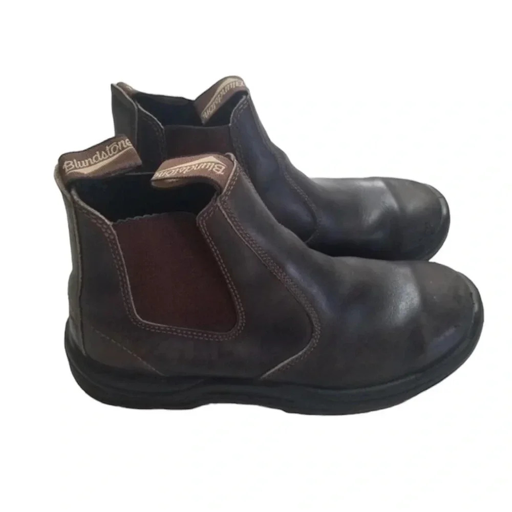 Blundstone Men's Brown Leather Boots